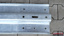 Schutzplankenholm Profil B, 1,00/1,30 m, Baulänge 1.000 mm, Länge 1.300 mm, RAL-Nr. 032.15